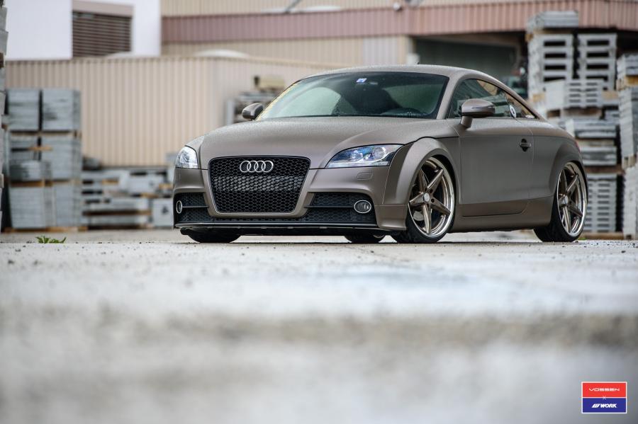  Audi TT Coupe on Vossen Wheels (VWS-3) 2016 года  (фото 8 из 25)